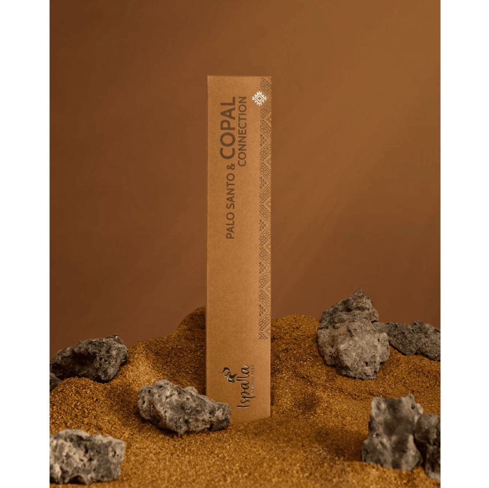 tisztítás, védelem, földelés, transzformáció, ősök ereje - Palo Santo fával, Saumerio copal / kopál gyantával.